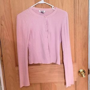 Pink Cardigan